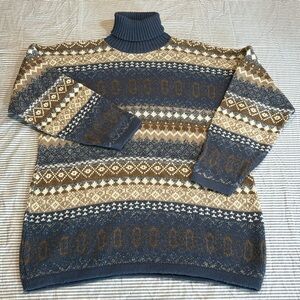 BUGLE BOY for Her • Vintage Fair Isle Sweater Size Large